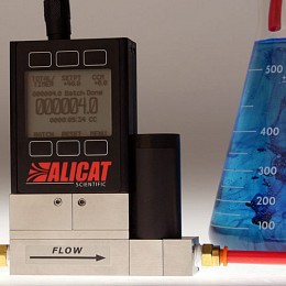 Alicat LC Series Liquid Flow Controller Batch Blue