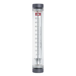 King Instruments 7200 Series Rotameter for use with Liquids with 1/2" connections