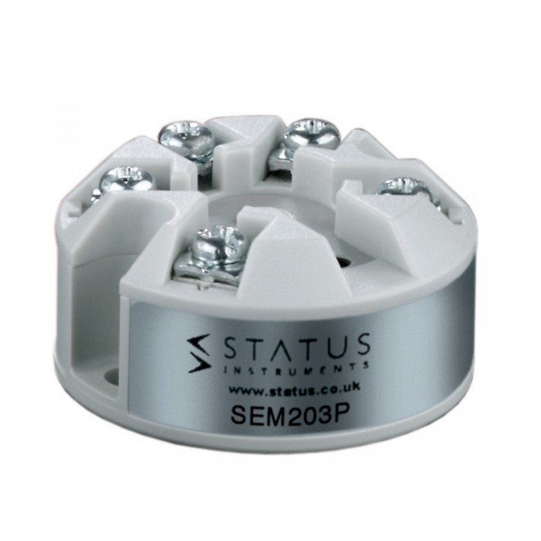 Status SEM203W In Head Temperature Transmitter