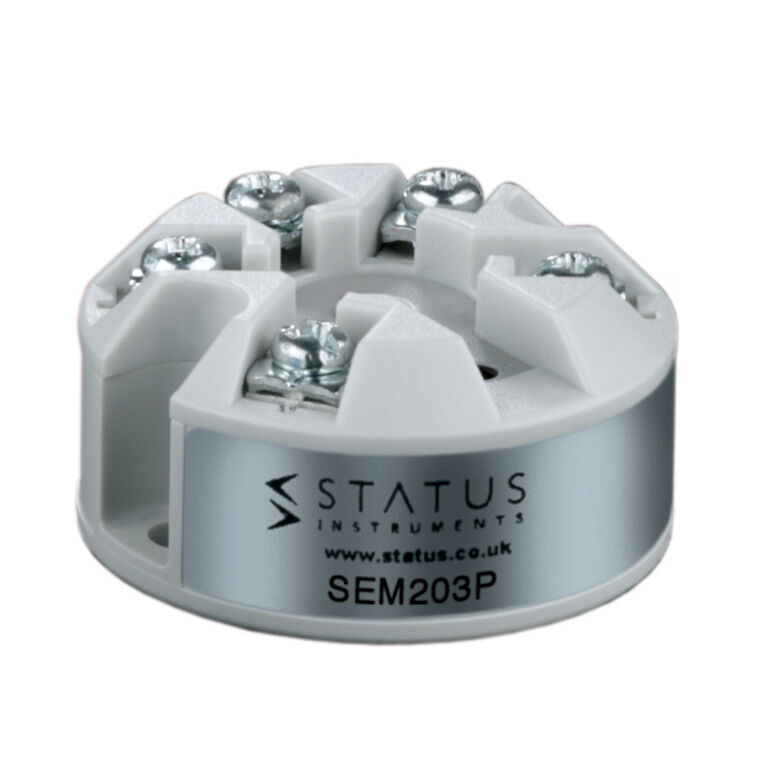 Status SEM203W In Head Temperature Transmitter