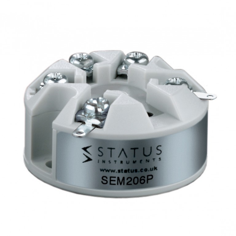 Status SEM206P In Head Temperature Transmitter