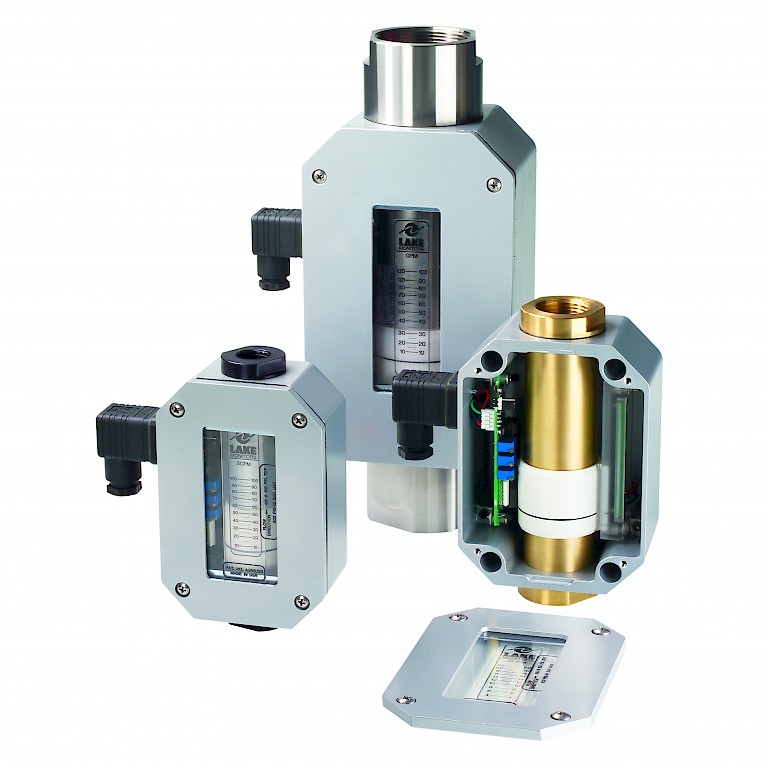 Lake T Series Variable Area Flow Transmitter for Liquids and Gases Group