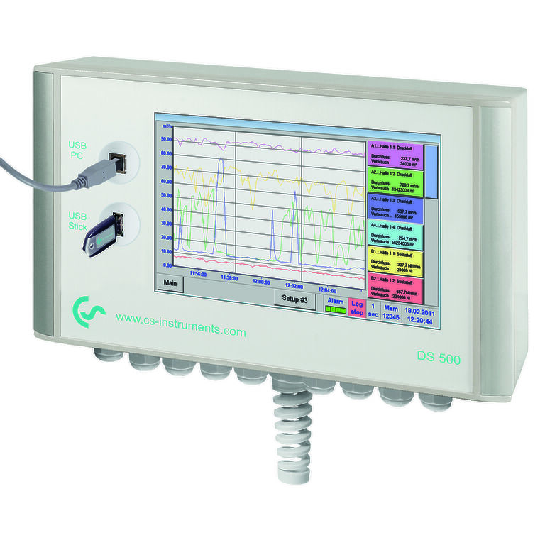 DS 500 Mobile Chart Recorder