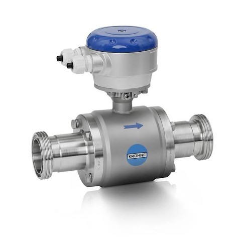 krohne optiflux meter flow electromagnetic flowmeter flowmeters hygienic meters cip insertion sensor fm sanitary