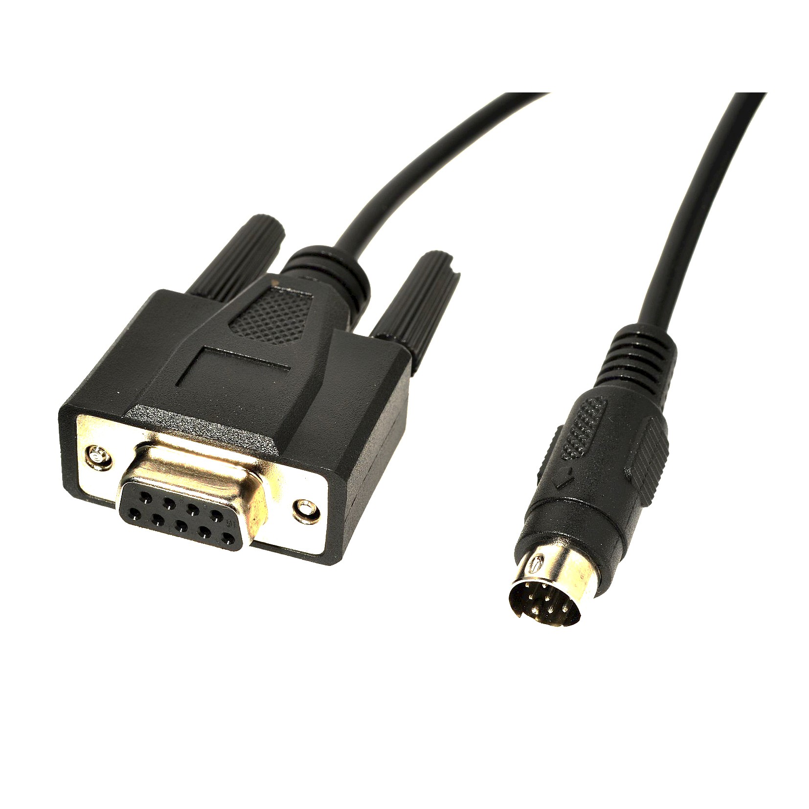 Alicat MD8DB9 Cable, mini Din, 9 pin D-sub Serial connector