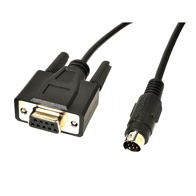 Alicat MD8DB9 mini DIN to serial cable