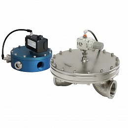 Vacuum EVR Series back pressure regulator from Equilibar