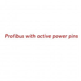 Profibus with active power pins