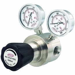 Drastar 092 Series pressure regulator with gauges
