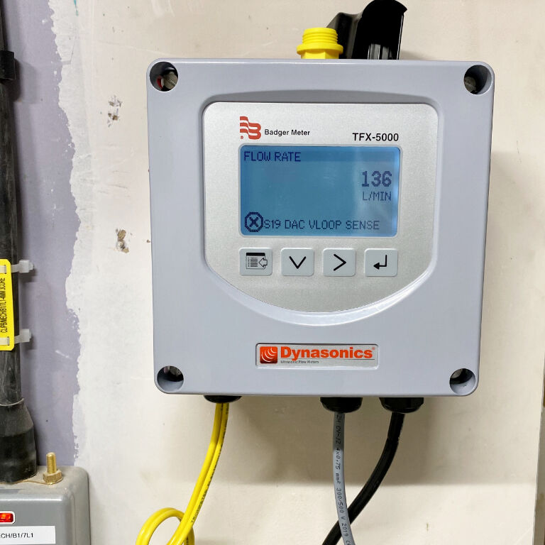 Chilled water systems flow monitoring with no down time Applications