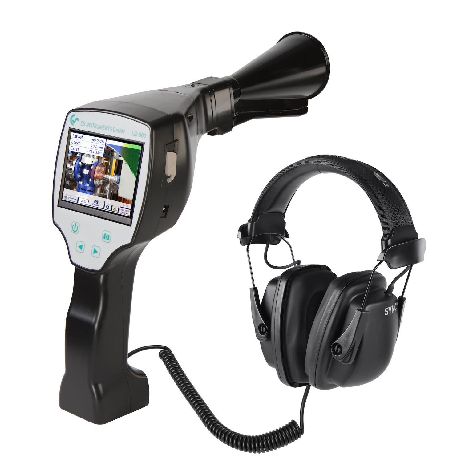 CS Instruments LD500 / 510 leak detector with integral camera