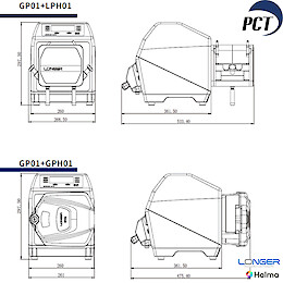 dPOFLEX GP01+LPH01 and GP01+GPH01 schematics