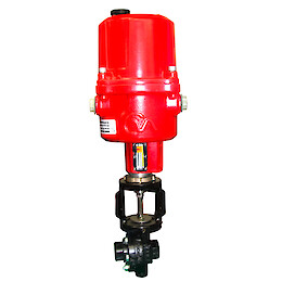 Mark 37 and Mark 377 Series Final Control Element Valve - Side view
